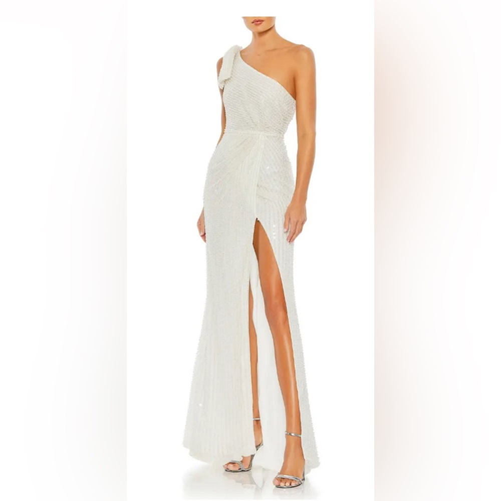 Mac Duggal beaded gown